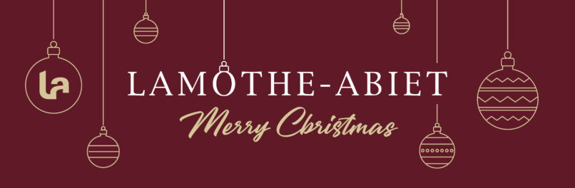 Lamothe-Abiet wishes you a merry Christmas!